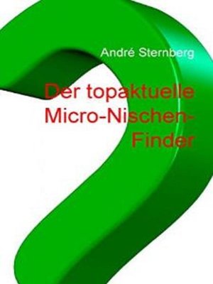 cover image of Der topaktuelle Micro-Nischen-Finder